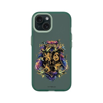 iPhone 15 Clear 憂墨綠 - 哈利波特 Harry Potter - 霍格華茲校徽