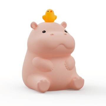 Cozy Hippo 拍拍小夜燈 粉