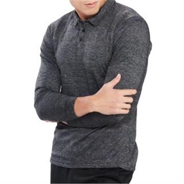 MASTER排汗機能刷絨長袖POLO衫