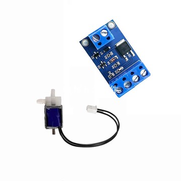 51/STM32/相容Arduino氣閥驅動模組電控閥5V電磁閥排氣洩氣閥控制[領邦五金配件]