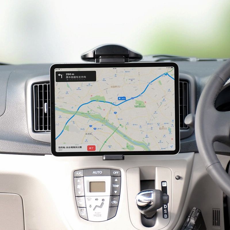 Ipad タブレット車載ホルダー カーナビホルダー Ipad Air 4 第4世代10 5 9 7インチipad Pro 9 7インチipad Ipad Air Mini 10インチタブレット対応 通販 Lineポイント最大1 0 Get Lineショッピング