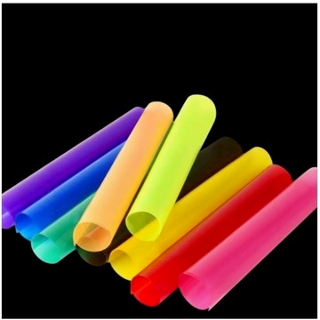 A4pvc透光彩色透明片美勞彩色膠片