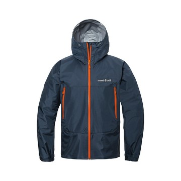 mont-bell 日本 男 rain trekker jkt 雨衣海軍藍1128729/防風防