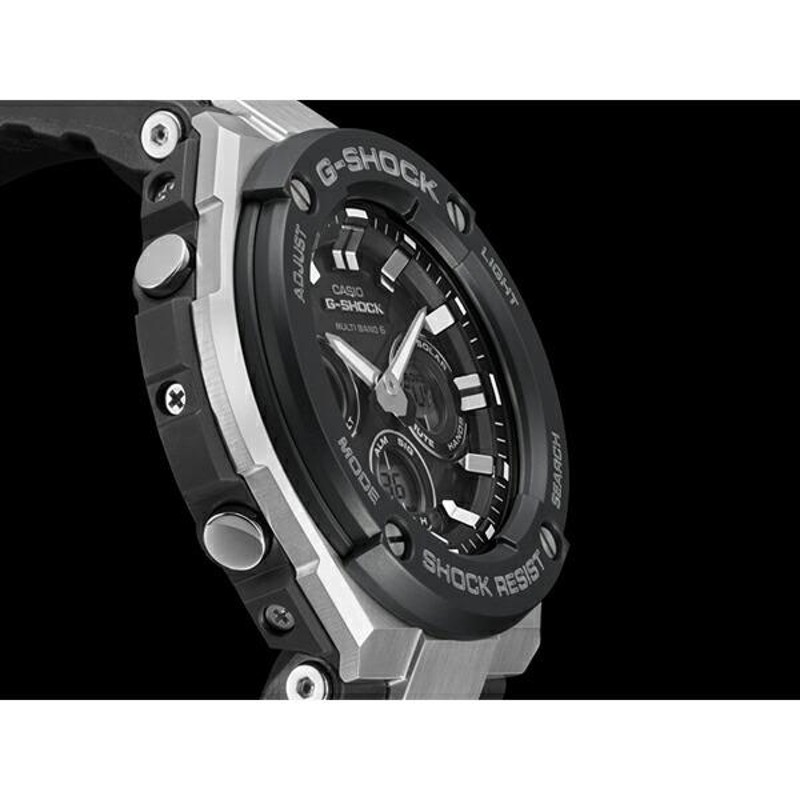 G-SHOCK Gショック カシオ G-STEEL ソーラー電波 樹脂/樹脂バンド 49.3mm国内正規品 腕時計 GST-W300-1AJF 【 GSTW3001AJF】 | LINEブランドカタログ