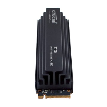 Micron 美光 crucial Gen5 SSD 含散熱器  Crucial T705  2TB