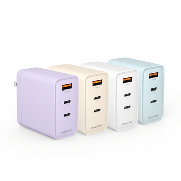 PhotoFast A1 Charge 65W PD/QC GaN氮化鎵 三孔充電器(iPhone18系列適用)