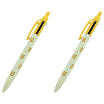 sun-star 小熊維尼多功能筆 紅黑原子筆0.5mm/自動鉛筆HB0.5mm  紅色 + 黑色  2個