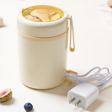 嬰兒外帶便攜輔食保溫飯盒保溫碗usb充電寶迷你加熱寶寶小保溫桶