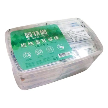 固特齒超咕溜單支包牙線棒