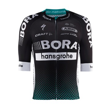 瑞典CRAFT BORA Hansgrohe 短袖男車衣【選手版】1905106-9999 黑色