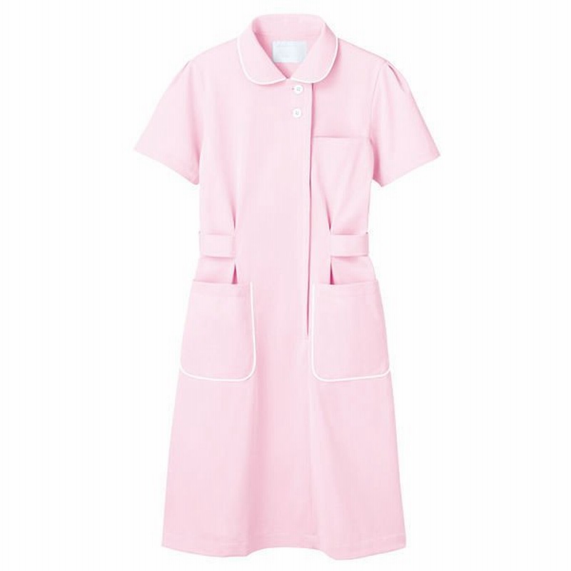 住商モンブラン住商モンブラン ナースワンピース 半袖 医療白衣 ピンク 白 Ll 73 1434 直送品 通販 Lineポイント最大0 5 Get Lineショッピング