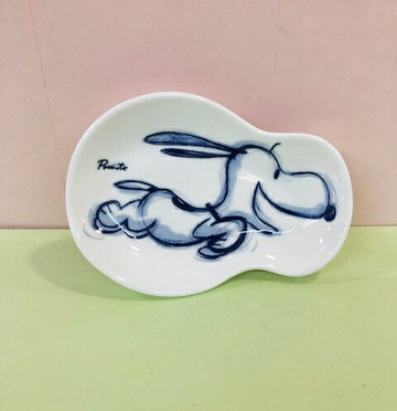 【震撼精品百貨】史奴比Peanuts Snoopy  SNOOPY小碟子/醬油碟-奔跑#86285 震撼日式精品百貨