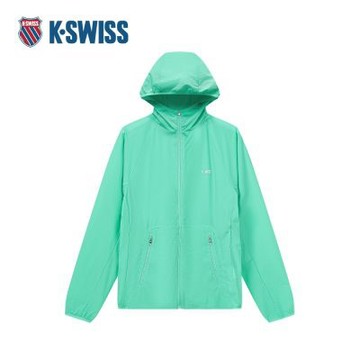 K-SWISS 運動輕量外套 JACKETKC7622WFWL34 女外套 女裝 石綠色色 1910052-337
