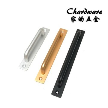 鋁合金抹刀圓管把手（21cm）玫瑰金.鋁銀.霧黑(門把.推拉板.櫥櫃.抽屜.把手.拉手.門.鞋櫃)