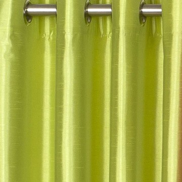Taj Uncoated Faux Silk Eyelet Curtain 138x220cm