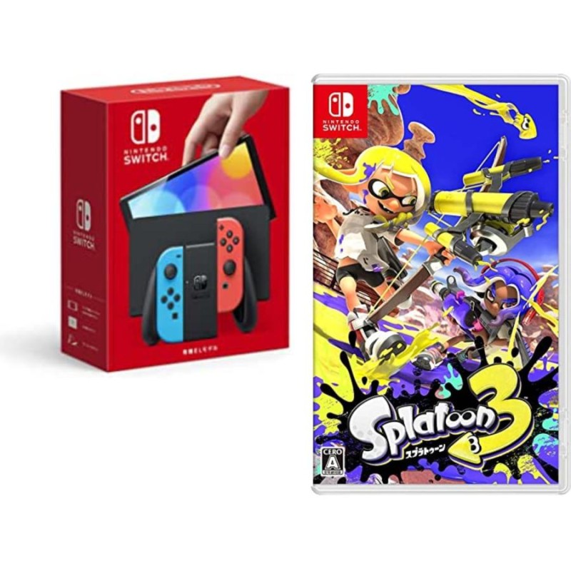 Nintendo Switch有機ELモデル Joy-Con ネオンブルー ネオンレッド本体