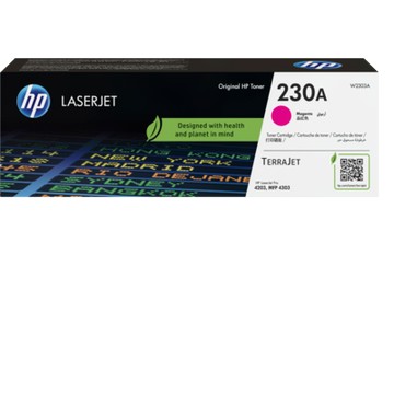 【領券優惠折300】HP 230A 紅色原廠 LaserJet 碳粉匣(W2303A) For HP LaserJet  4203 / 4303