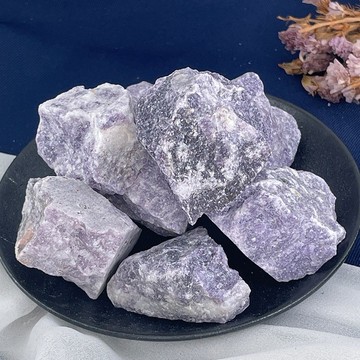 【MU工坊】紫丁香紫雲母擴香石/水晶擴香燈/碎石/室內香薰/淨化小