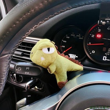 藝品汽車☝懷擋轉向燈車內裝飾用品擺件公仔草莓熊星黛露車載汽車雨刮器玩偶 3xw8