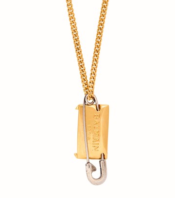 Balmain Safety Pin Necklace