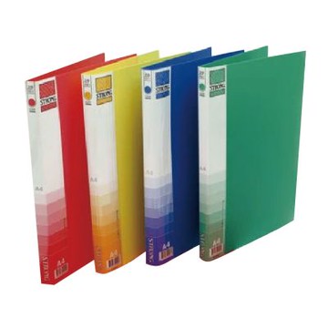 自強 右上 彈簧夾 24個/箱 PP 210(顏色隨機出貨)