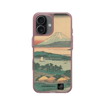iPhone 17 Clear (相機按鈕) 晶醺玫 - Van Gogh Museum - 川崎：鶴見川上的生麥村 - 歌川廣重
