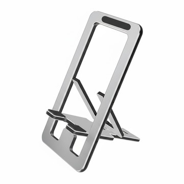 Kyhome 卡片式折疊手機支架/便攜桌面懶人支架 P59  1個  銀色