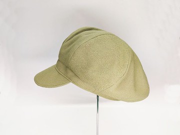 報童帽/貝蕾帽H01-021(限量商品)淺黃綠色