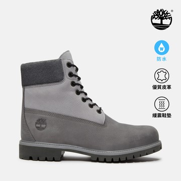 Timberland 男款灰色Timberland® Premium防水6吋靴|A6G1REL8
