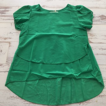 雪紡紗短袖上衣 短袖 女裝