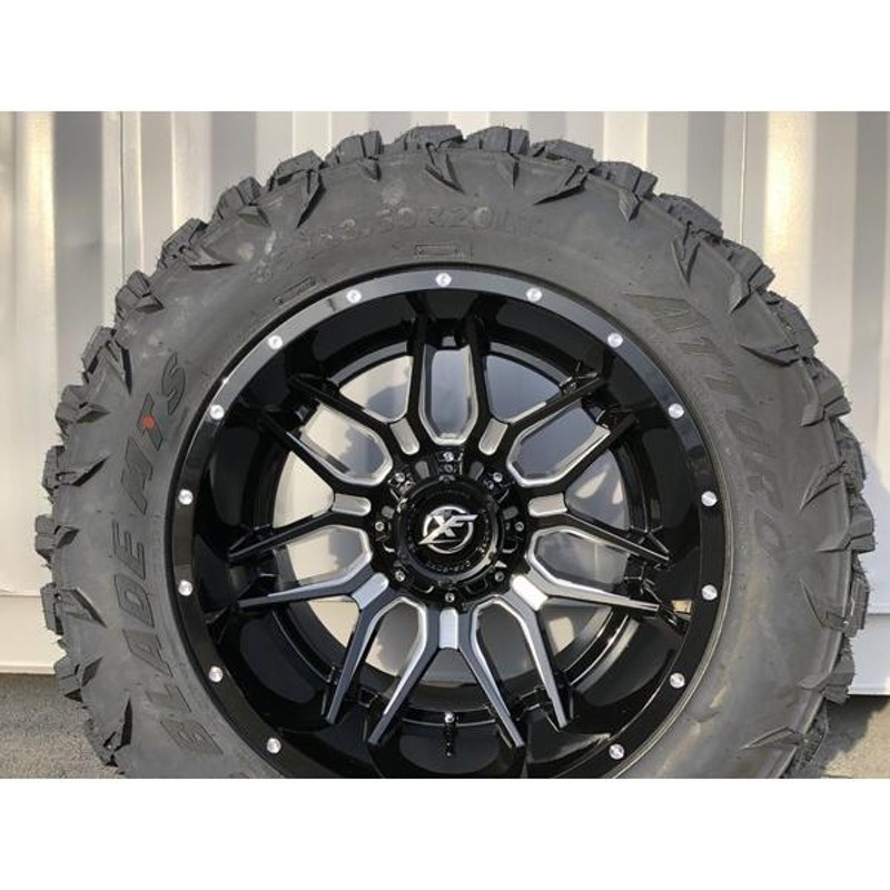 XF OFFROAD XF222 20x12J サーフ プラド ハマーH3 FJクルーザー 新品20インチタイヤホイールセット ATTURO  TRAIL BLADE MTS 35x13.50R20 35インチ | LINEショッピング