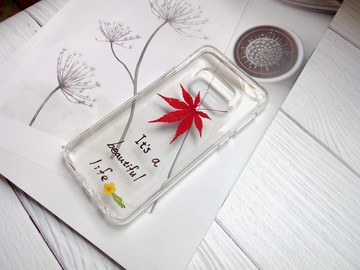 Annys workshop手作押花手機殼, Samsung Galaxy S10e