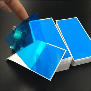 手機屏幕清潔除塵貼 吸塵紙粘灰膜 低粘靜電貼膜工具藍色除塵膜 貼膜工具 螢幕保護貼 手機貼膜用品 藍色黏塵貼