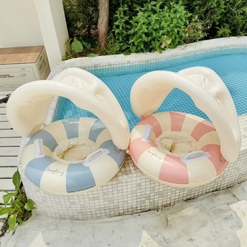 Baby童衣 ✦•商檢合格•✦ 戲水泳圈 兒童泳池手臂圈 游泳浮力衣 嬰兒趴圈 幼兒遮陽泳圈 寶寶腋下游泳圈 11860