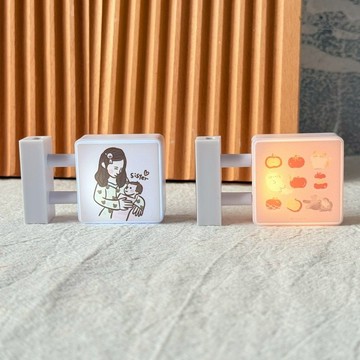 客製 充電式迷你磁吸招牌