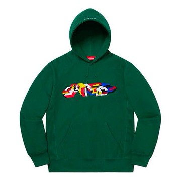 Supreme FW19 Week 7 Delta Logo Hooded Sweatshirt logo