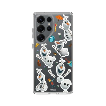 Galaxy S25 Ultra Clear 透明 - 迪士尼-公主系列 Disney Princess - 冰雪奇緣 - 雪寶