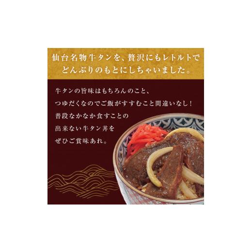 ふるさと納税 宮城県 石巻市 牛タン丼と軟骨チャーシューとろ煮丼  各1個セット