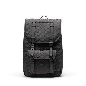 【Herschel】Little America Mid 後背包 21L 黑菱格11391-07391-OS00F