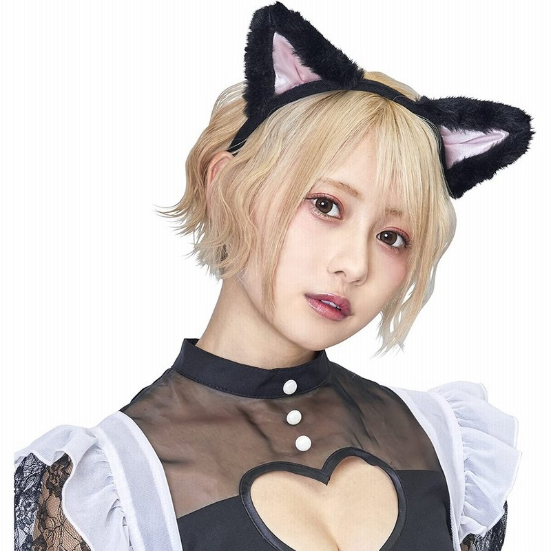 Party City コスプレ 猫耳カチューシャ 立ち耳 ユニセックス 黒 ピンク 通販 Lineポイント最大get Lineショッピング