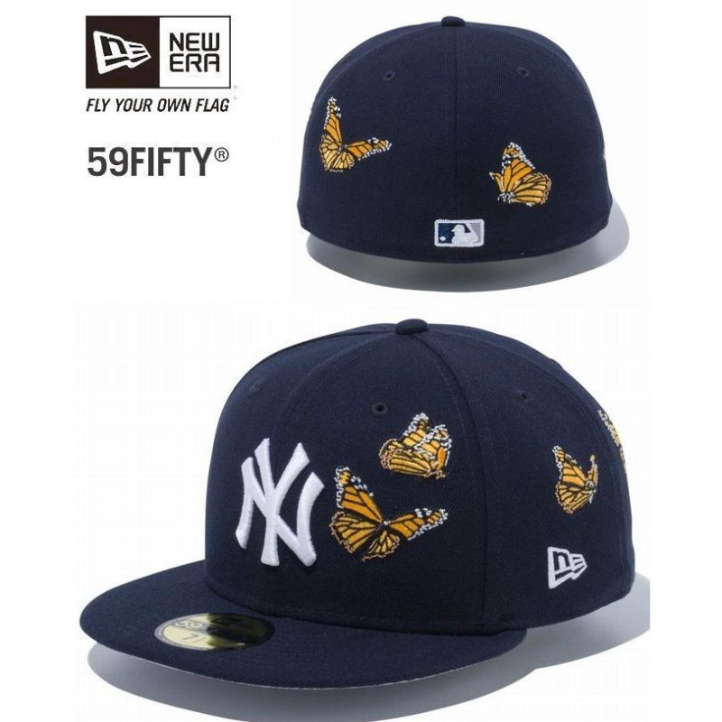 ニューエラ NEW ERA 59FIFTY ニューヨーク ヤンキース バタフライズ