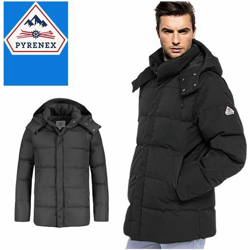 ピレネックス Pyrenex ダウン ダウンジャケット ベルフォール Belfort メンズ アウター ブランド 大きいサイズ 軽量 撥水 スリム 黒 ブラック 通販 Lineポイント最大0 5 Get Lineショッピング