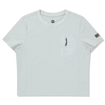 BBC EARTH 女 Curved-Seam S/S T-Shirt 短袖上衣 MINT BEFISCQ06710