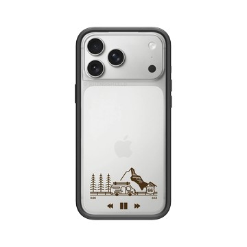 iPhone 17 Pro Max Mod NX -邊框背蓋組合 (相機按鈕) 黑 - Nature Explorers 自然探索指南 - 在路上