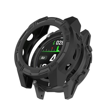 【半包保護殼】適用 Garmin Descent G2 / G1 solar 通用 手錶 鎧甲錶殼 防摔邊框 軟殼