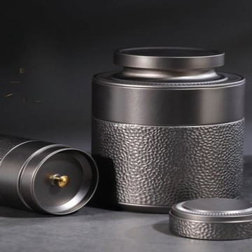 茶葉罐鐵罐空罐密封儲存罐茶盒金屬罐子白茶馬口鐵茶葉存茶罐茶罐