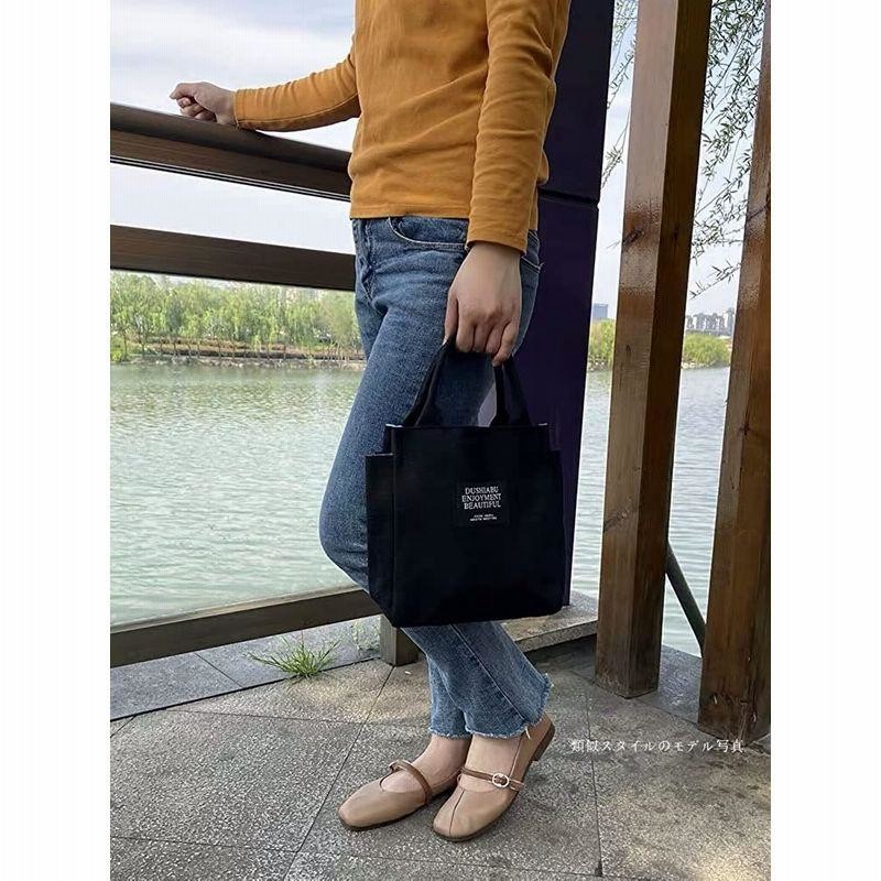 Seyixu ミニトートバッグ レディース キャンバストートバッグ 小さめ大人 かわいい おしゃれ 軽量 機能的 使いやすい ランチバッグ 通販 Lineポイント最大0 5 Get Lineショッピング