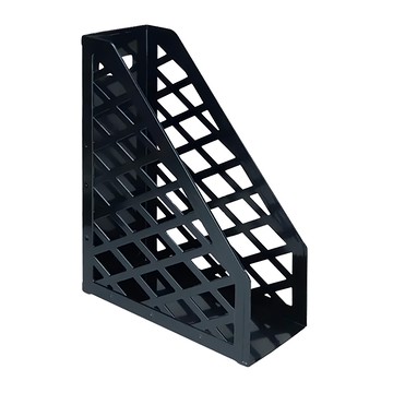 ABEL 力大牌 開放式菱形雜誌盒  黑色  1個