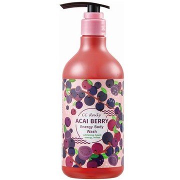 【宅配專區】CC daily巴西莓果能量沐浴乳580g