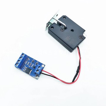 51/STM32/相容Arduino電磁鎖驅動模組5V鈦絲電控鎖售貨機門鎖控制[領邦五金配件]